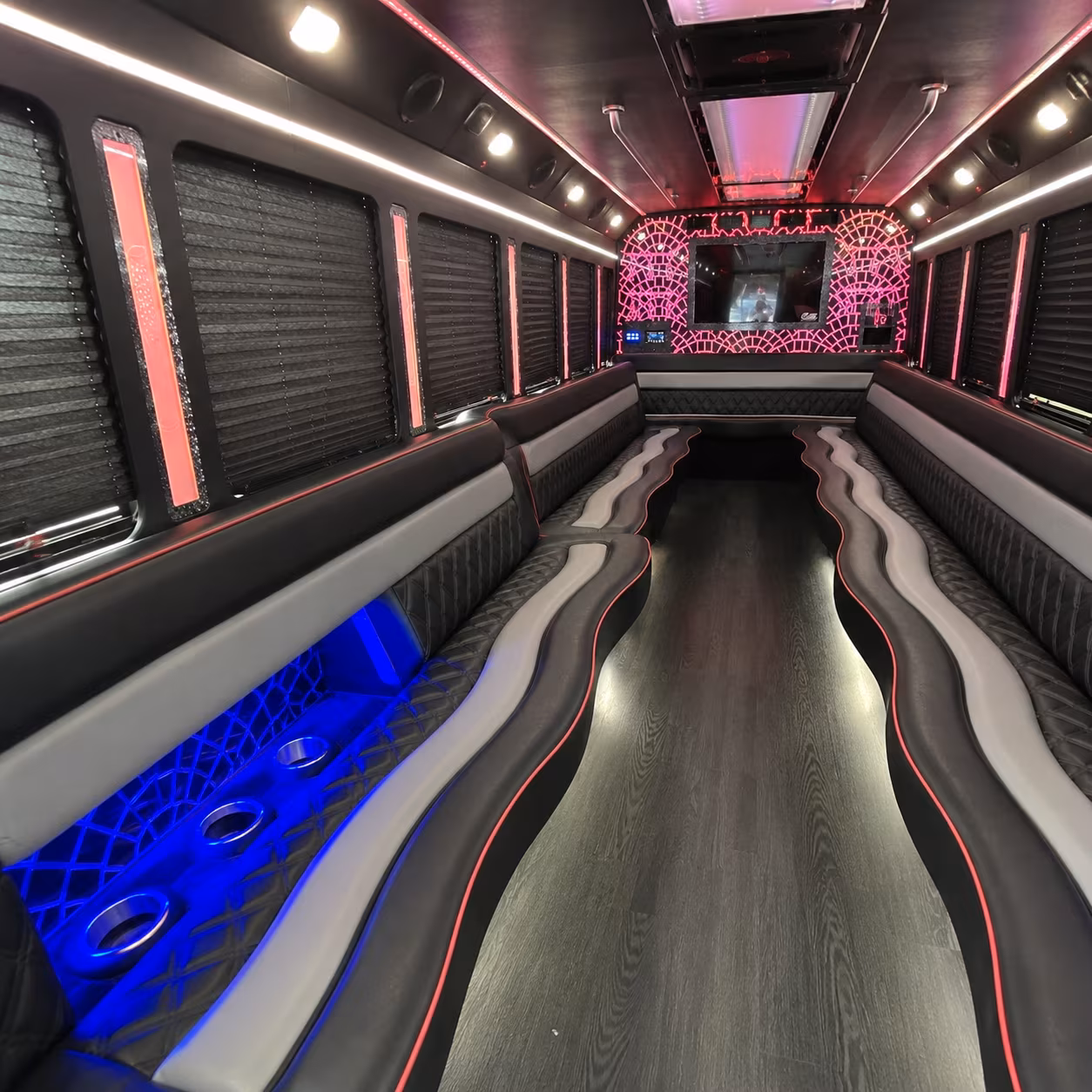 get a photo stop party bus through branch brook park and eagle rock