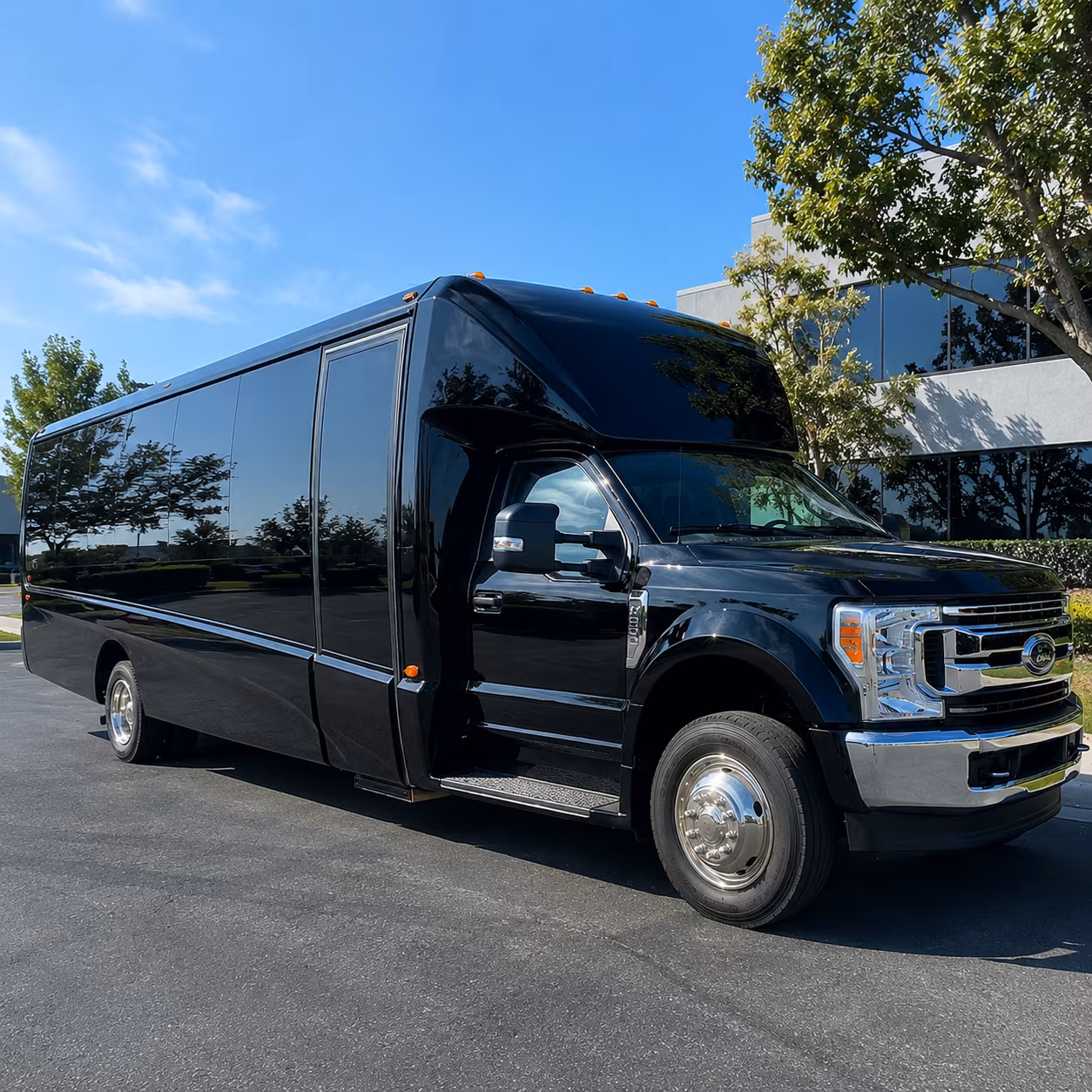 newark corporate event transportation onboard seating