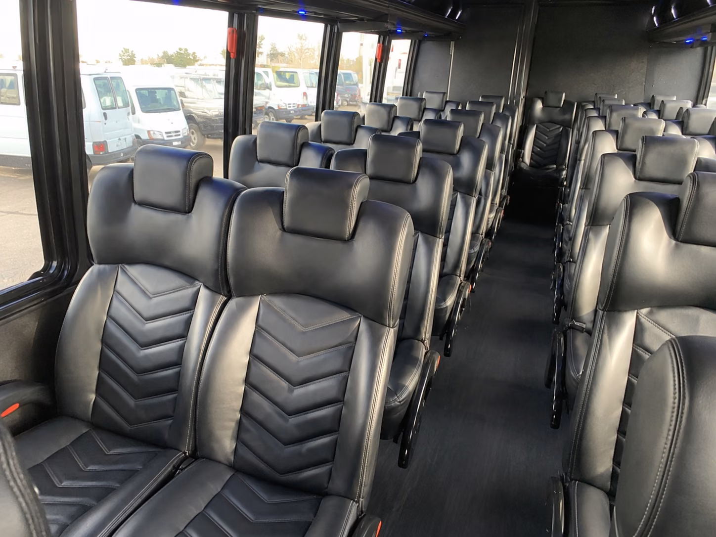 newark wine tour brewery transportation onboard seating